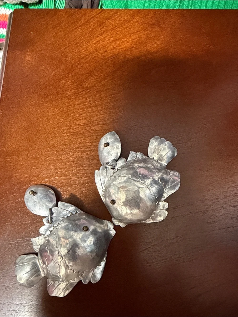 Ultra Lite Handmade Fish Earrings from the 1990’s